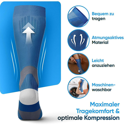 Kompressionsstrümpfe für schmerzfreie Beine und Füße